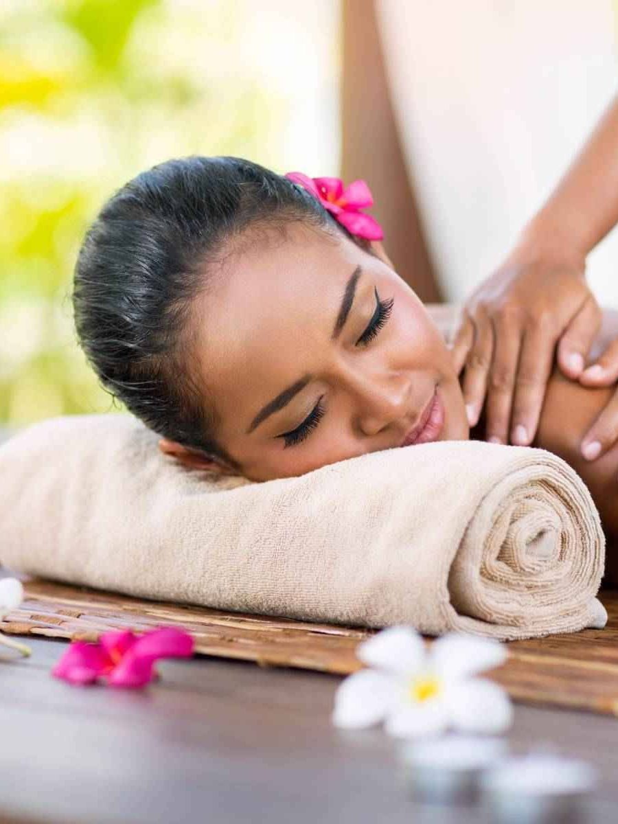 After: Aroma oil massage at our beauty salon in Bangkok