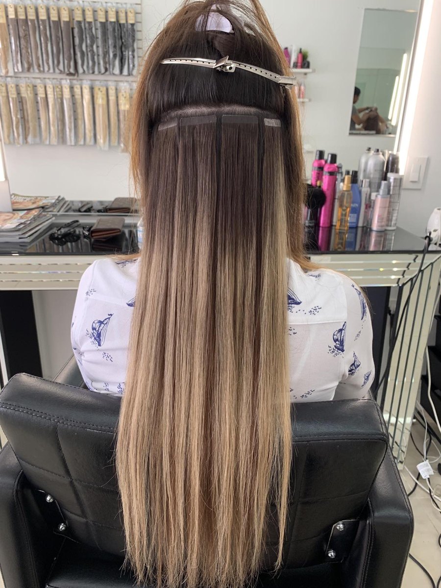 After: Length & volume extensions at our beauty salon in Bangkok