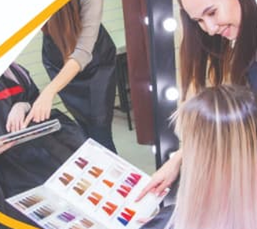 Colour consultation with our shade chart — Hair For Lady in Pratunam, Bangkok