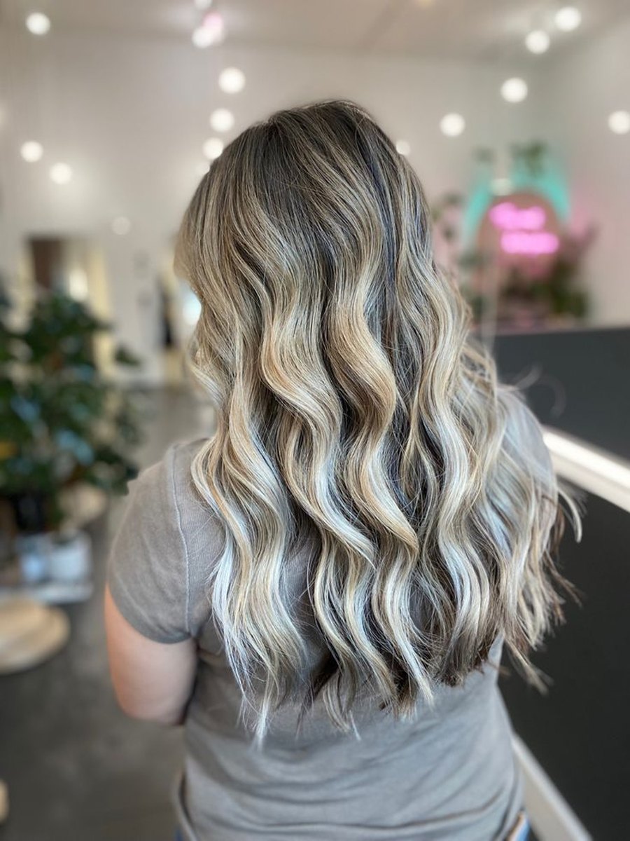 After: Soft balayage colour at our beauty salon in Bangkok